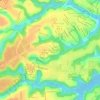 Mata da Serra topographic map, elevation, terrain
