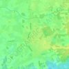 Zoerle-Parwijs topographic map, elevation, terrain