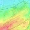 Flughafen topographic map, elevation, terrain