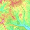 Urqueira topographic map, elevation, terrain