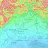 Tagliamento topographic map, elevation, terrain