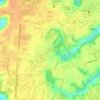 Santa Luzia topographic map, elevation, terrain