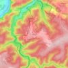 Felenne topographic map, elevation, terrain