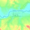 Solen topographic map, elevation, terrain