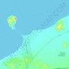 Al Shuweehat topographic map, elevation, terrain