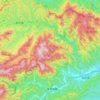 龙岗镇 topographic map, elevation, terrain