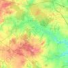 Хатежинский сельский Совет topographic map, elevation, terrain