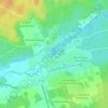 Bracieux topographic map, elevation, terrain