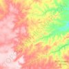 Miravânia topographic map, elevation, terrain