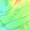 Al Bateen topographic map, elevation, terrain