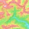Forni Avoltri topographic map, elevation, terrain