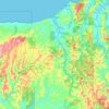 Tonchigüe topographic map, elevation, terrain