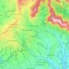 Missaglia topographic map, elevation, terrain