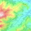 Solana de Ávila topographic map, elevation, terrain