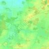 Binde topographic map, elevation, terrain