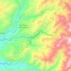Rio Pamplona topographic map, elevation, terrain