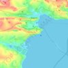 Керчь topographic map, elevation, terrain