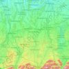 Wertach topographic map, elevation, terrain