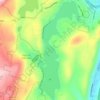 Highland Lake topographic map, elevation, terrain