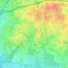 Kiryat Ono topographic map, elevation, terrain