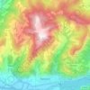 Espinasses topographic map, elevation, terrain