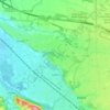 Lons topographic map, elevation, terrain