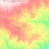 Donley County topographic map, elevation, terrain