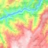 Resende topographic map, elevation, terrain