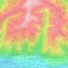 Chiuro topographic map, elevation, terrain