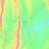 Camiri topographic map, elevation, terrain