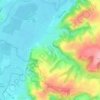 Dippach topographic map, elevation, terrain