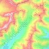 Te Hīwai / Murchison Glacier topographic map, elevation, terrain