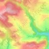 Rotfelden topographic map, elevation, terrain