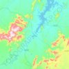 Jucurutu topographic map, elevation, terrain