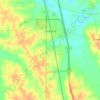 Senatobia topographic map, elevation, terrain