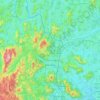 João Neiva topographic map, elevation, terrain