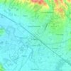 Prijedor topographic map, elevation, terrain