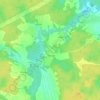 Воробьи topographic map, elevation, terrain