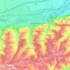 Dingolfing topographic map, elevation, terrain