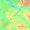 Benewah County topographic map, elevation, terrain