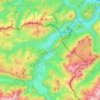 Unken topographic map, elevation, terrain