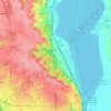 Peoria Heights topographic map, elevation, terrain