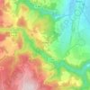 Mayres topographic map, elevation, terrain