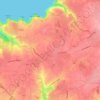 St Mary topographic map, elevation, terrain