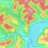 Lautzkirchen topographic map, elevation, terrain