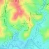 Viewbank topographic map, elevation, terrain