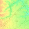 Manteswar topographic map, elevation, terrain