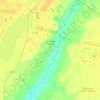 Municipio de Cruz de los Milagros topographic map, elevation, terrain