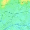 Nueva Pompeya topographic map, elevation, terrain