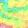 Thiverval-Grignon topographic map, elevation, terrain